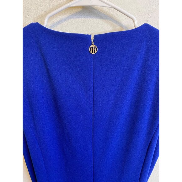 NEW TOMMY HILFIGER Jumpsuit Romper Sleeveless Belt Pant Suit Wide leg Stretch 12 - Picture 5 of 7